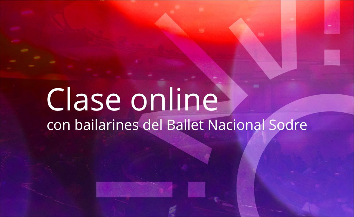 Clase online de entrenamiento con bailarines del Ballet Nacional Sodre
